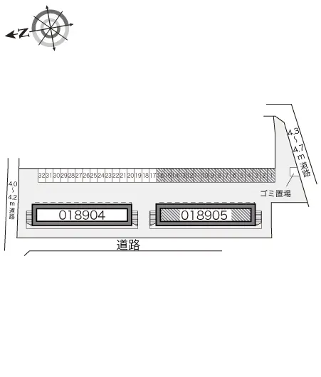 鳥取市田園町４丁目 月極駐車場